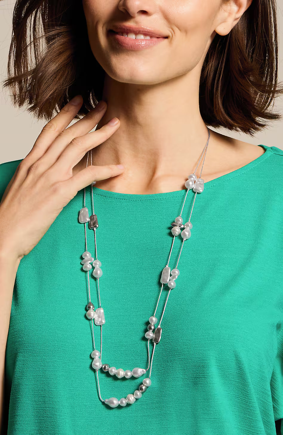 Simple Serenity Station Necklace