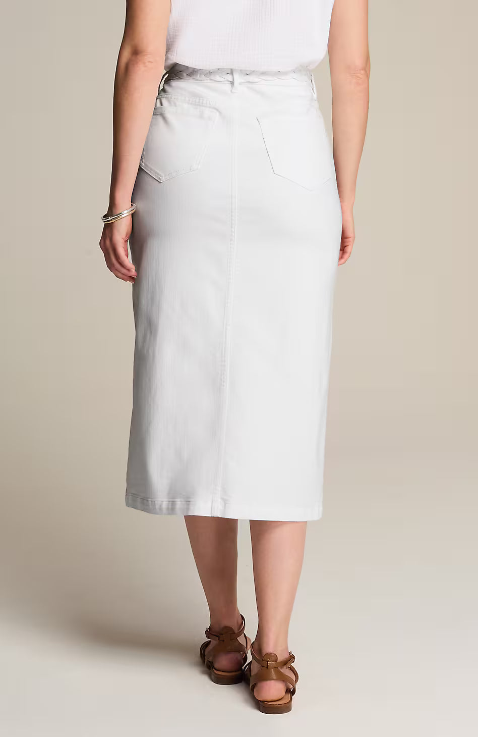 Denim Maxi Skirt