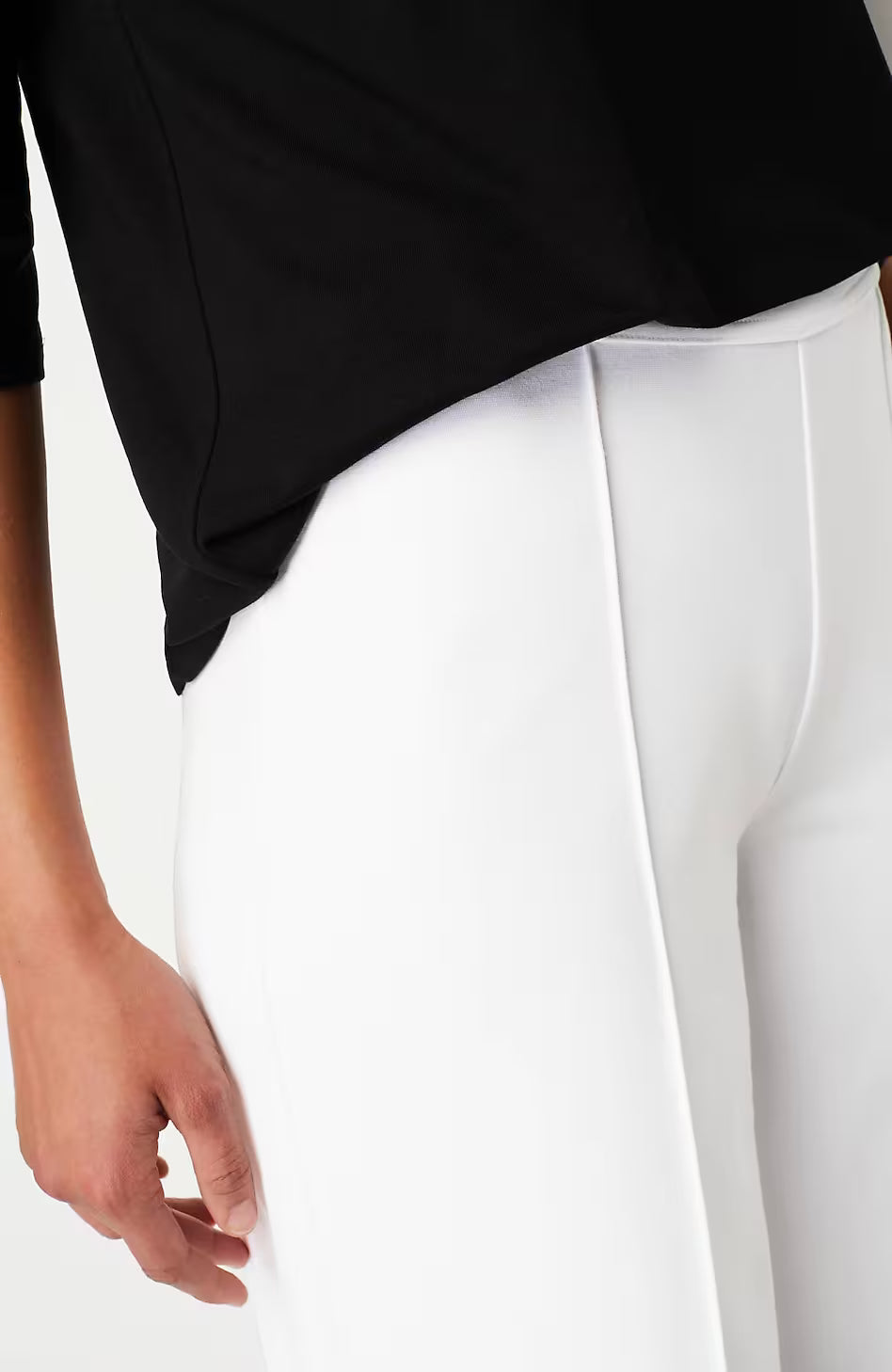 Wearever Double-Face Jersey Pintucked Crops