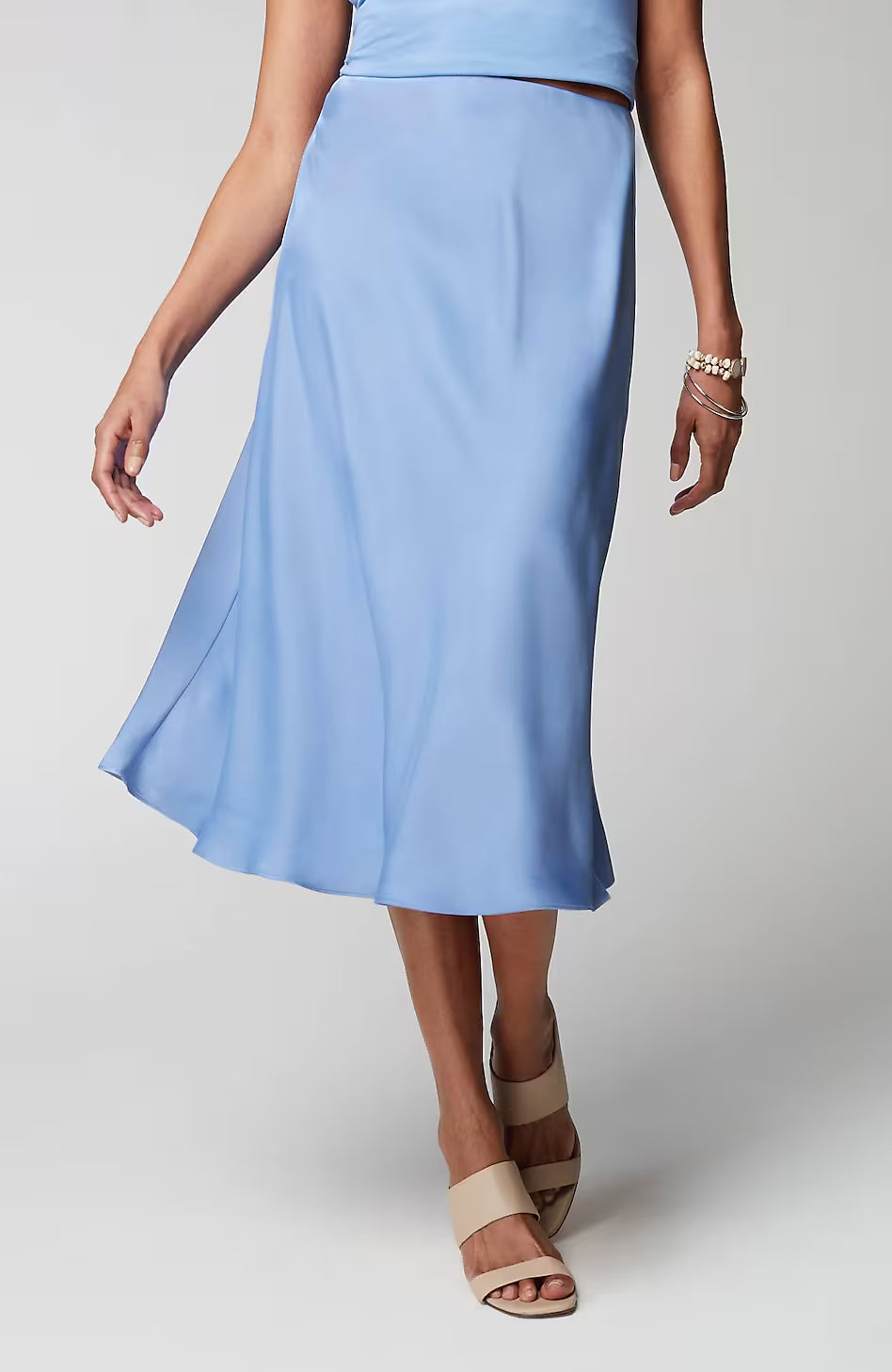 Wearever Satin A-Line Skirt