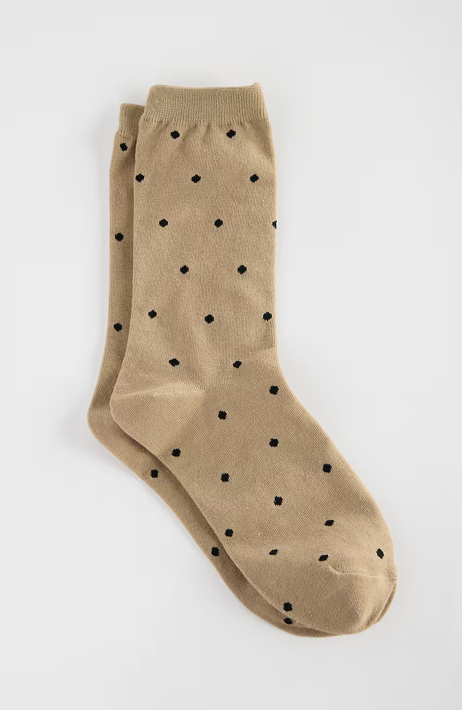 Polka-Dot Crew Socks