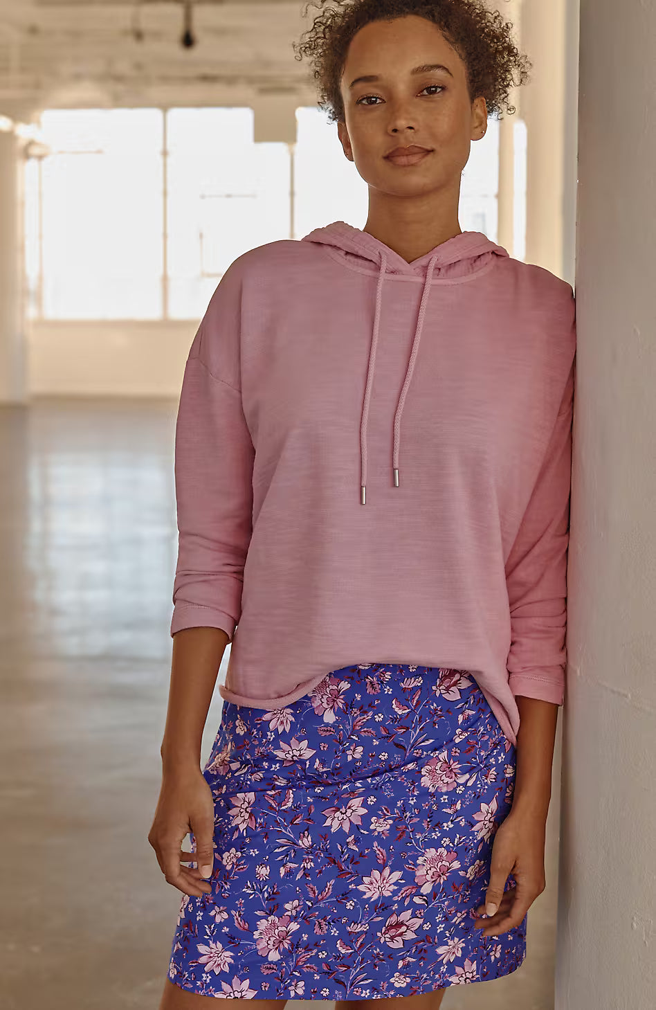 Fit On-The-Go Zipper-Pocket Skort