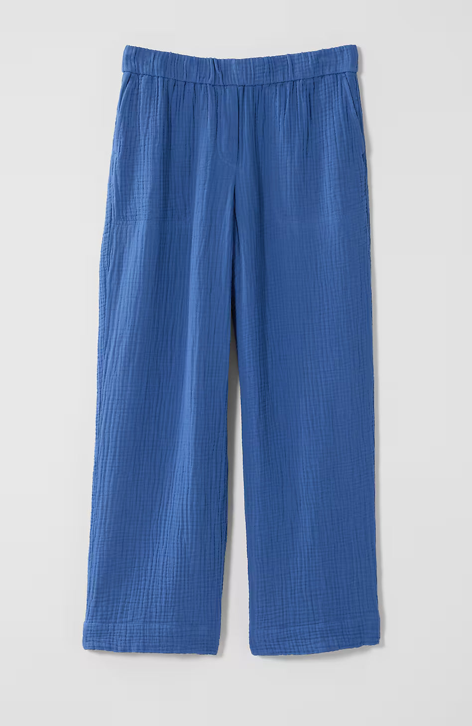 Cotton-Gauze Pull-On Crops