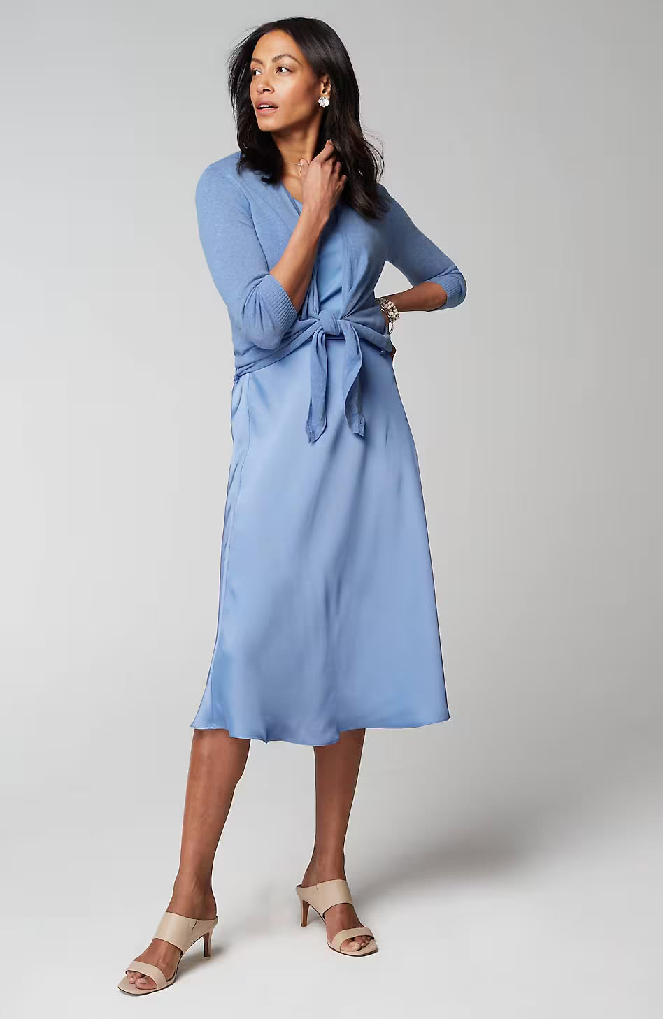 Wearever Satin A-Line Skirt