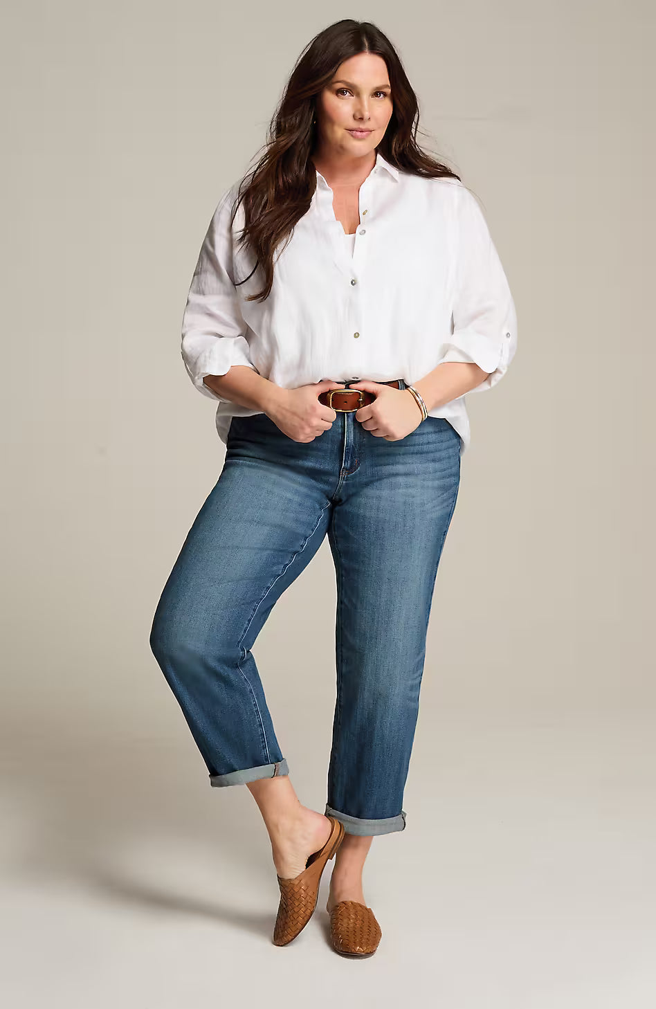 Relaxed Boyfriend Jeans