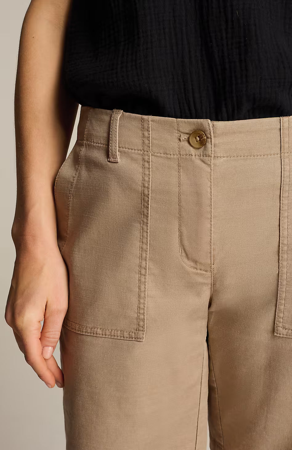 Chino Patch-Pocket Shorts