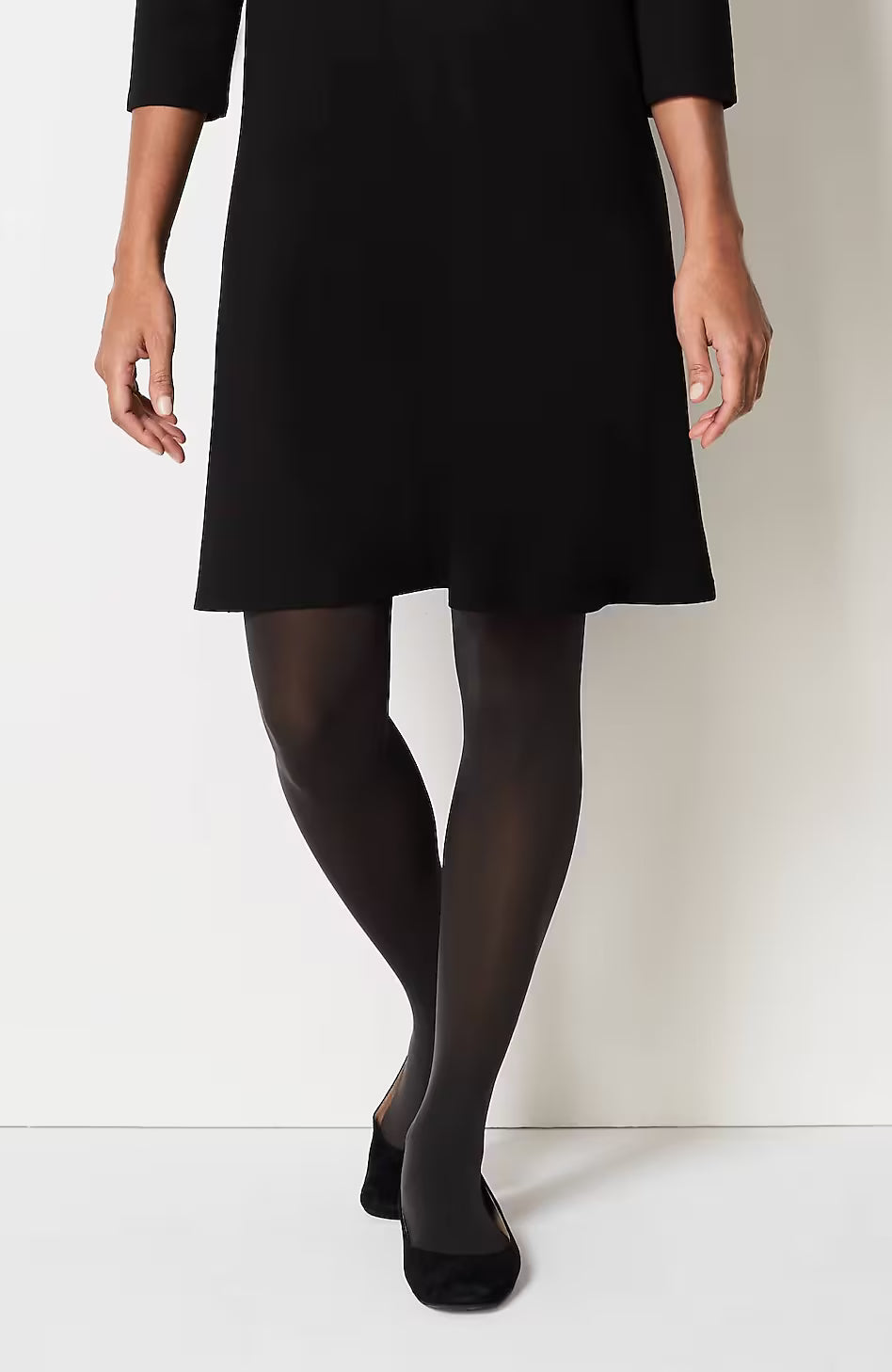 Solid Microfiber Tights