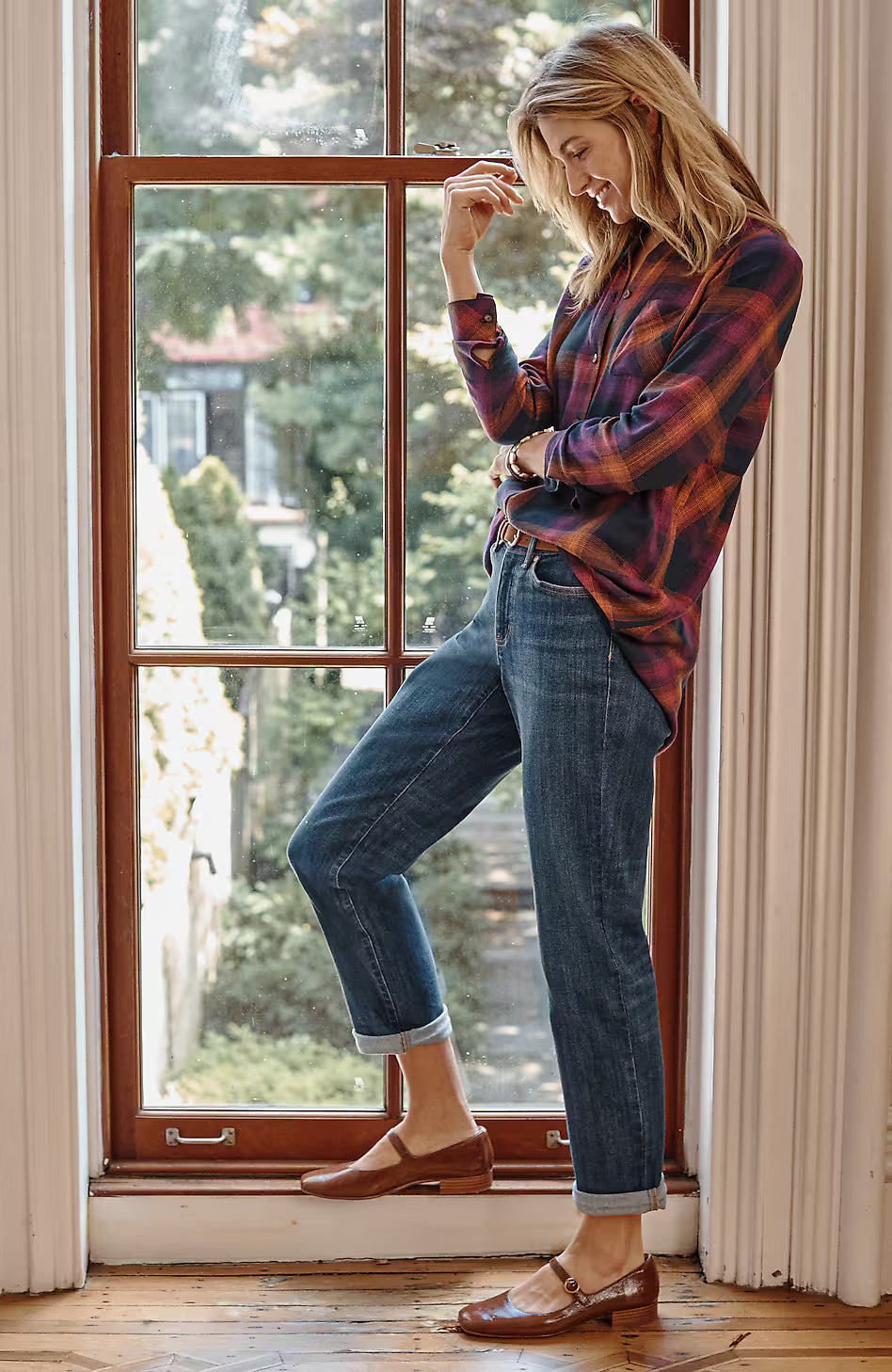 Relaxed Boyfriend Jeans