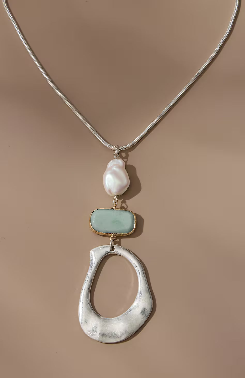 Stacked Pendant Necklace