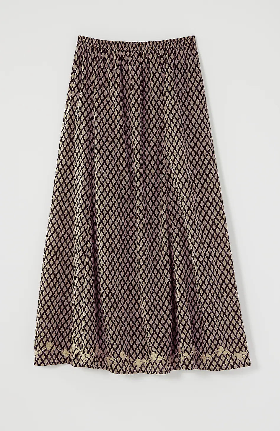 Pure Jill Hand-Embroidered Skirt