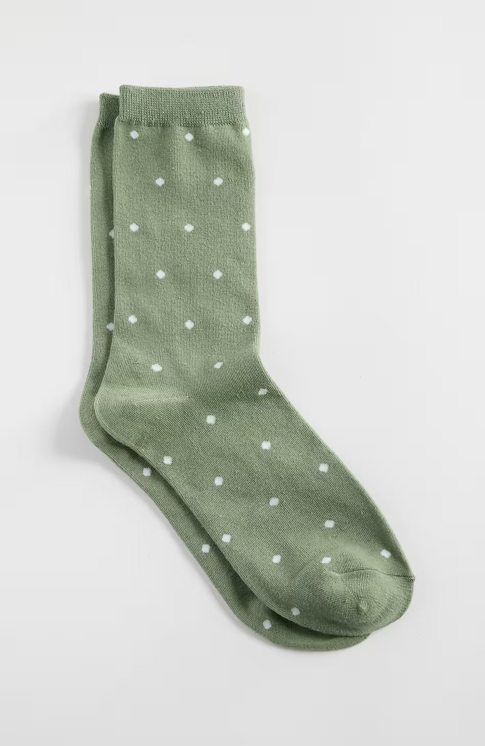 Polka-Dot Crew Socks